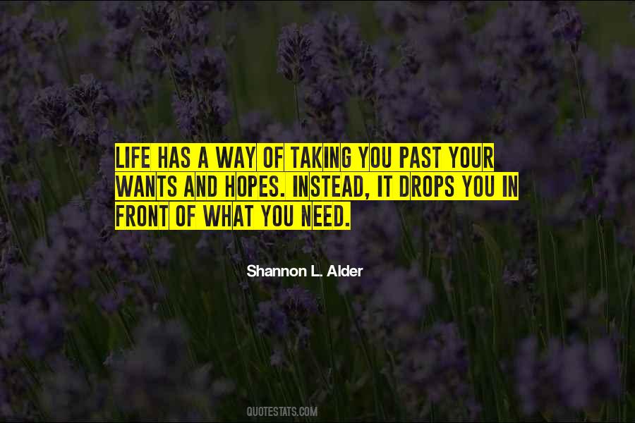 Quotes About Your Wants And Needs #1009172