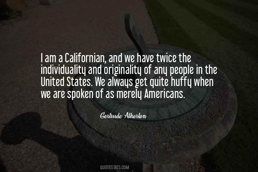 Californian Quotes #1828005