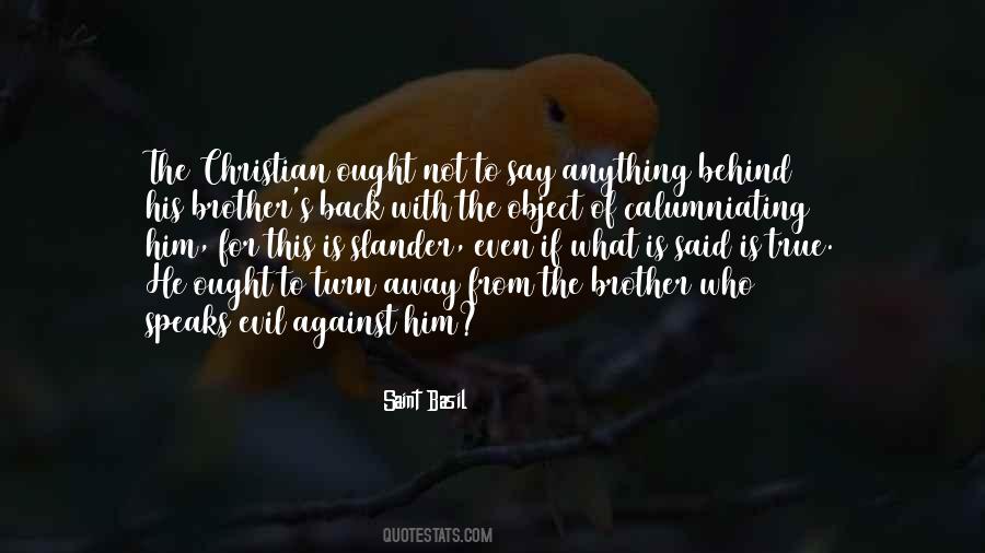 Calumniating Quotes #512492