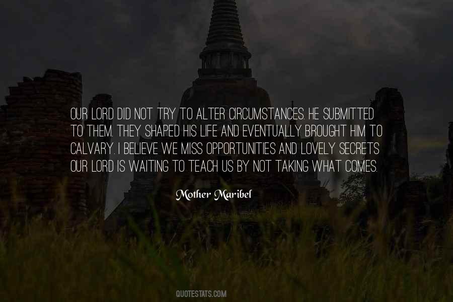 Calvary's Quotes #1120121