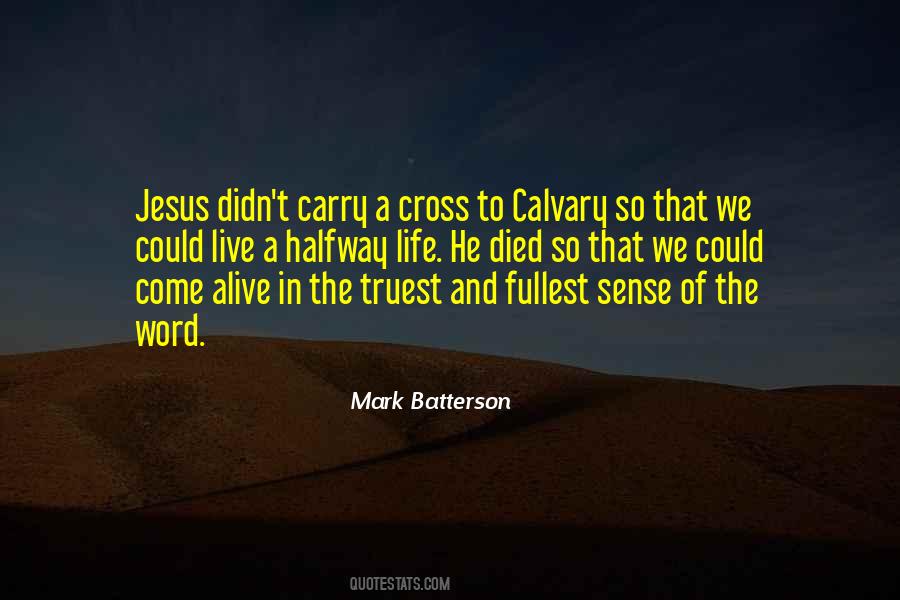 Calvary's Quotes #122196