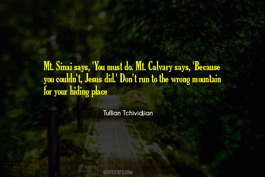 Calvary's Quotes #574944
