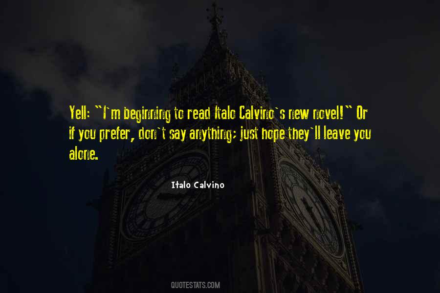 Calvino's Quotes #873105