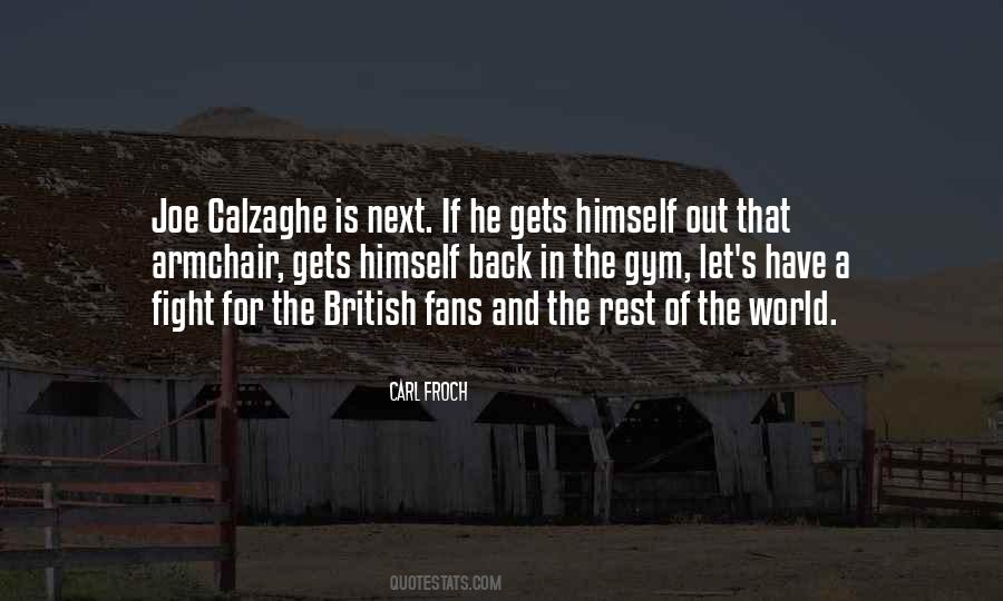 Calzaghe Quotes #1612586