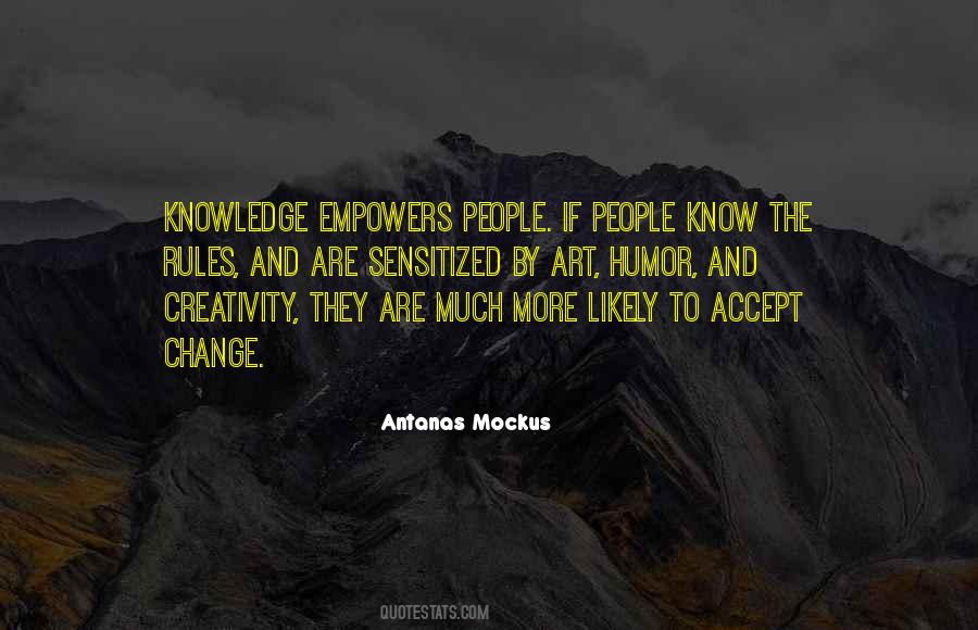 Quotes About Knowledge And Art #1073125