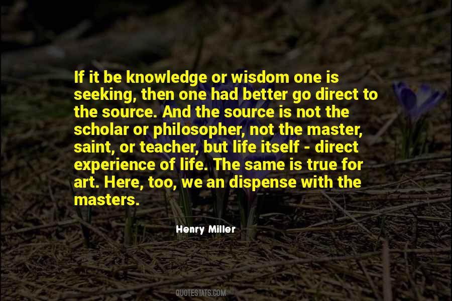 Quotes About Knowledge And Art #1170307