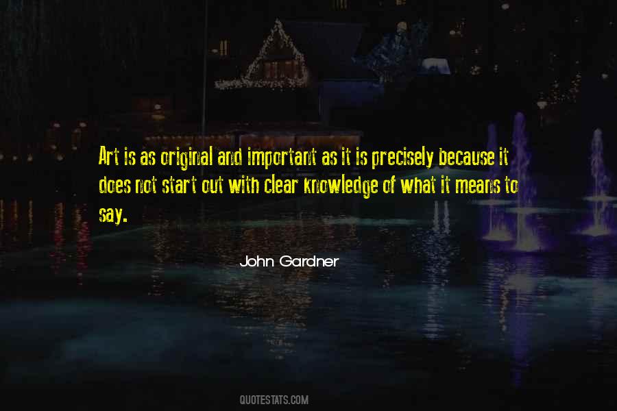 Quotes About Knowledge And Art #79607