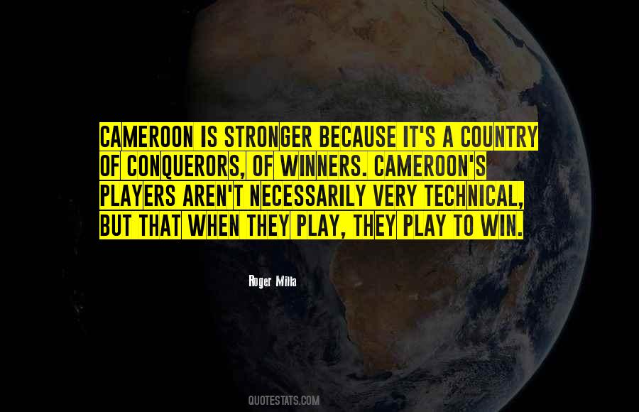 Cameroon's Quotes #1393311
