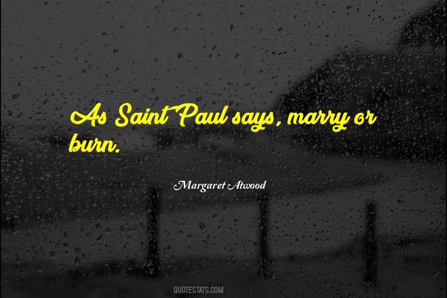 Quotes About Saint Paul #488592