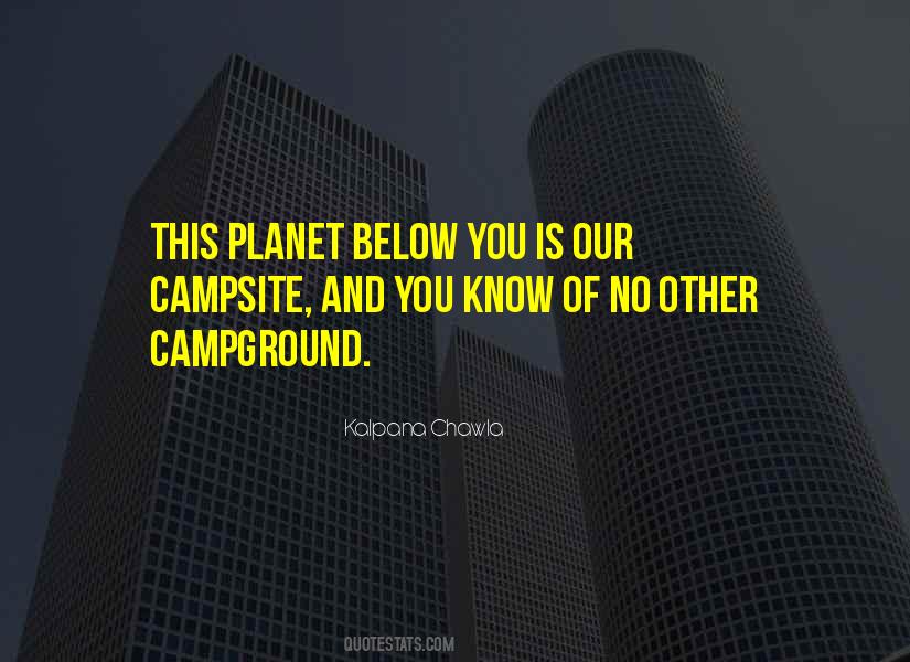 Campsite Quotes #606477