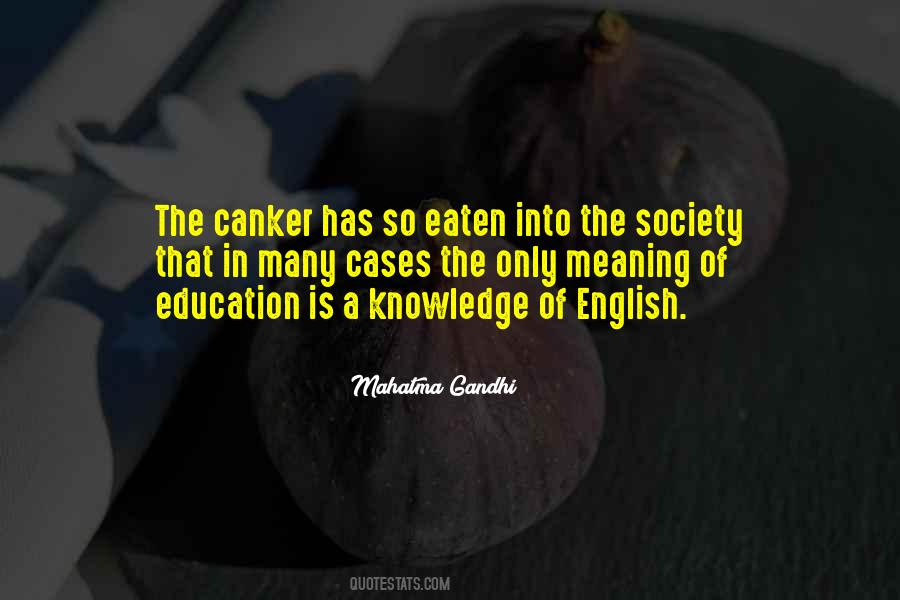 Canker Quotes #147156