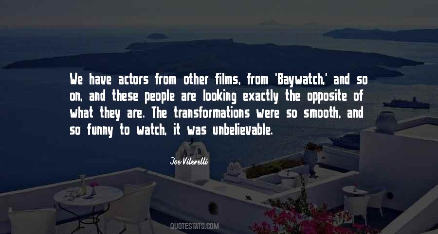 Quotes About Baywatch #1462616