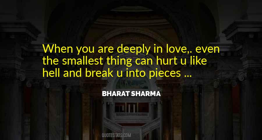 Quotes About Broken Pieces #103781