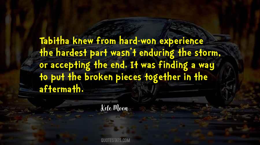 Quotes About Broken Pieces #1405959