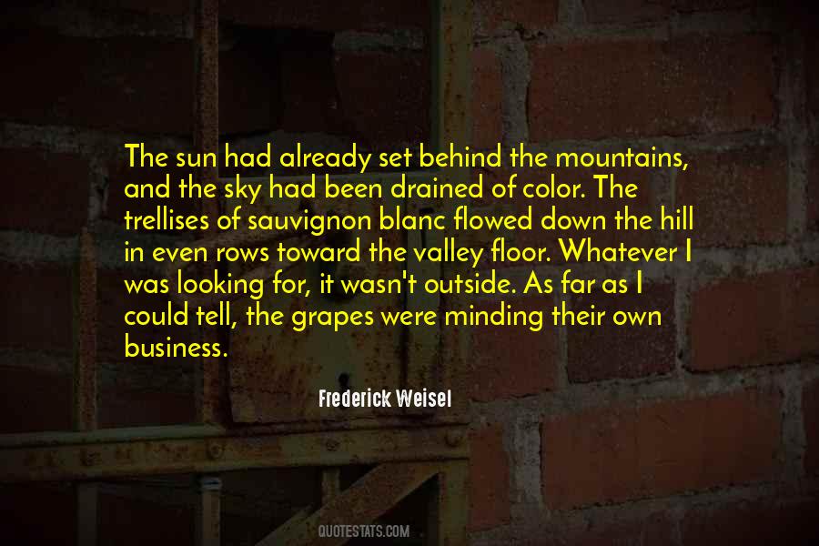 Quotes About Minding Their Own Business #863597