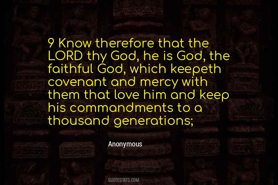 Quotes About God Is Faithful #972001