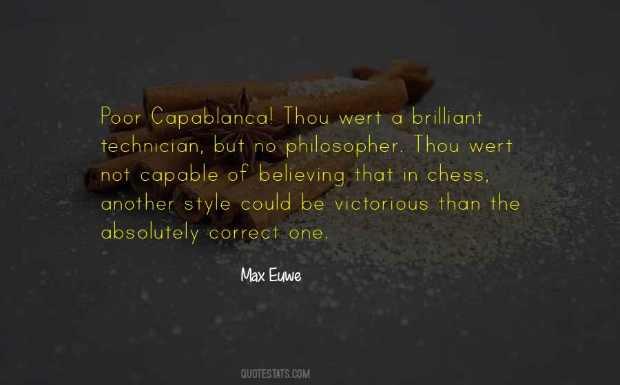 Capablanca's Quotes #249265