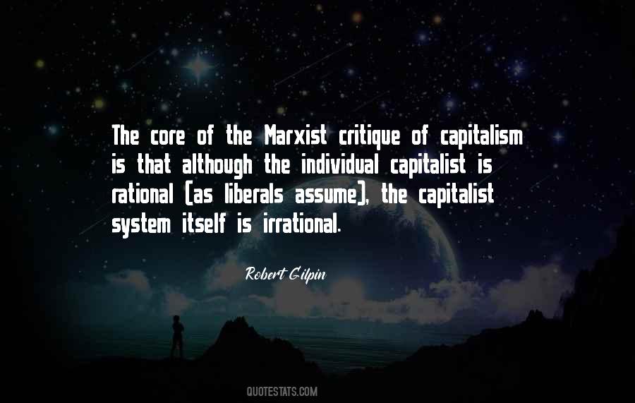 Capitalism'is Quotes #1271572