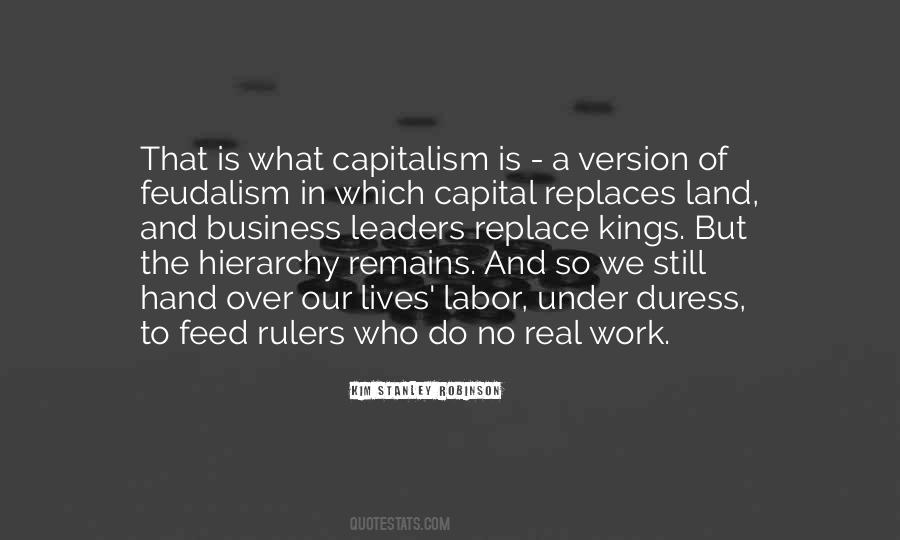 Capitalism'is Quotes #1772392