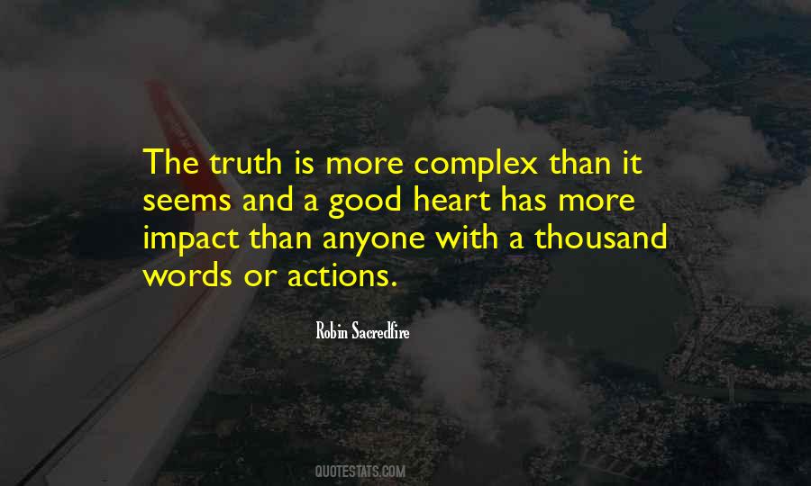 Quotes About Actions And Words #126194
