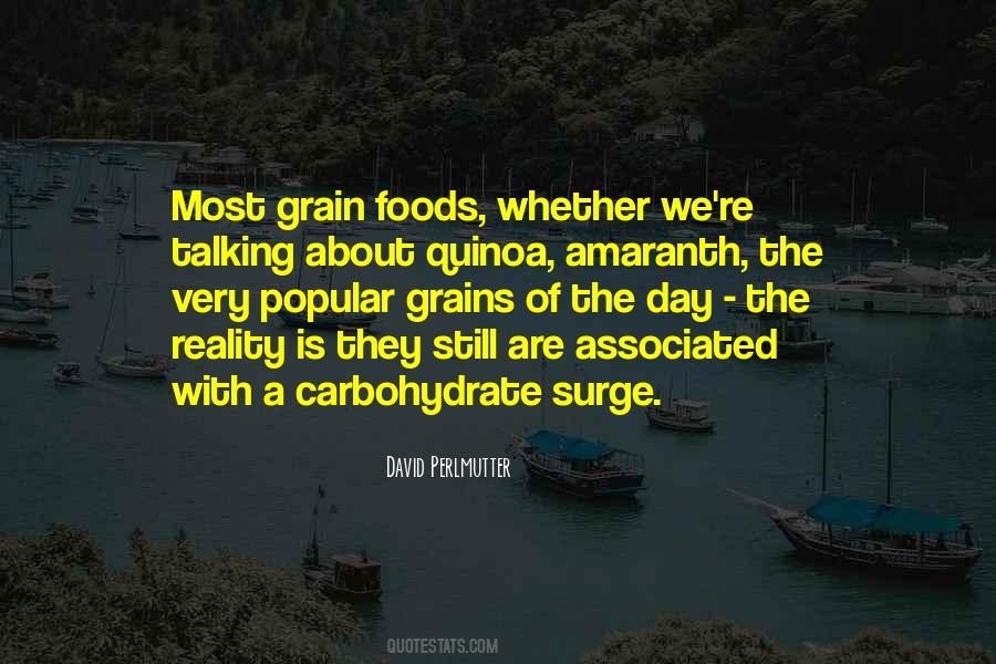 Carbohydrate Quotes #1839398