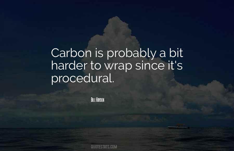 Carbon's Quotes #196380