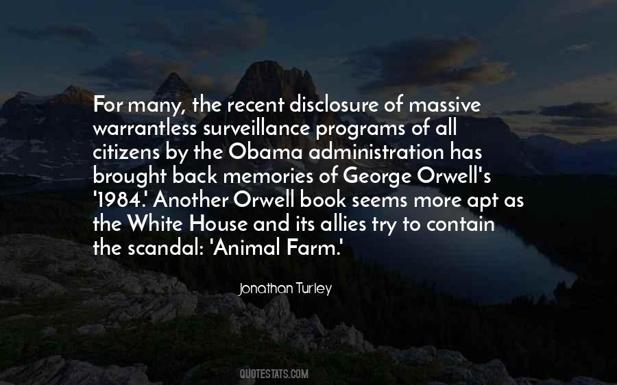 Quotes About Animal Farm #521582
