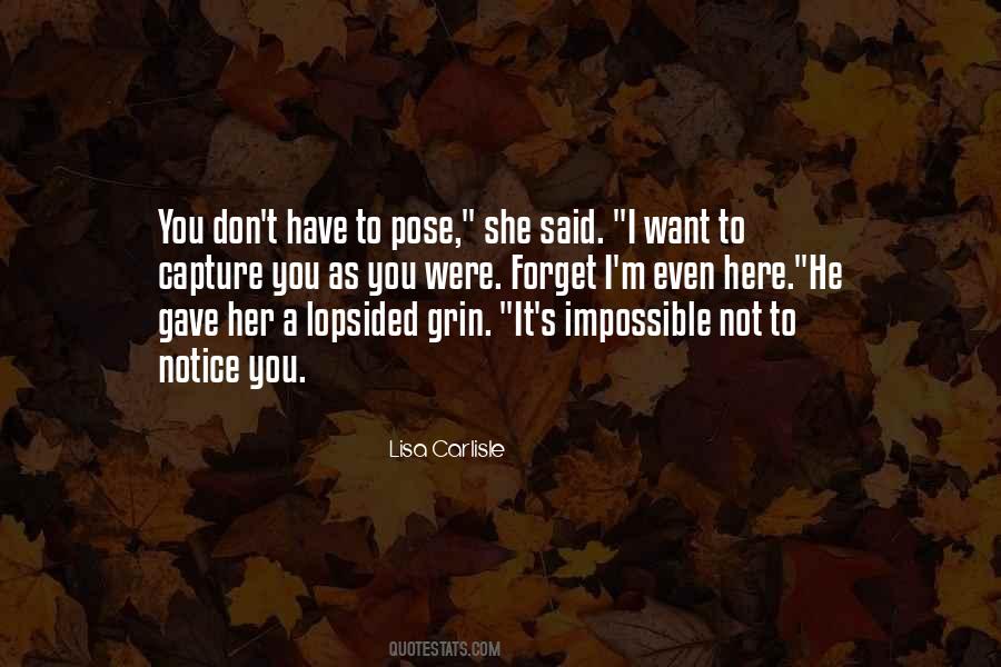 Carlisle's Quotes #1424181