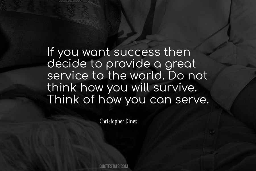 Quotes About Serve #1785228