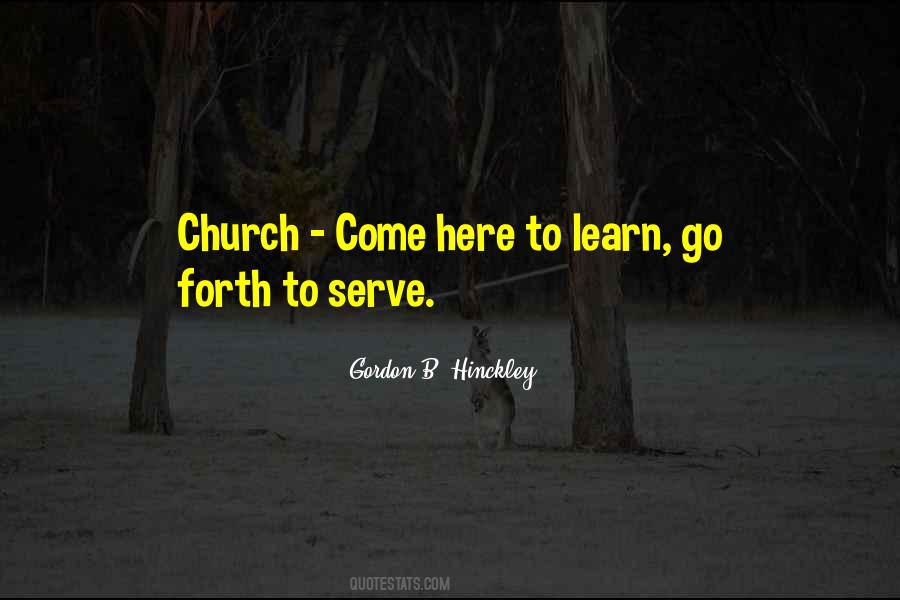 Quotes About Serve #1787969