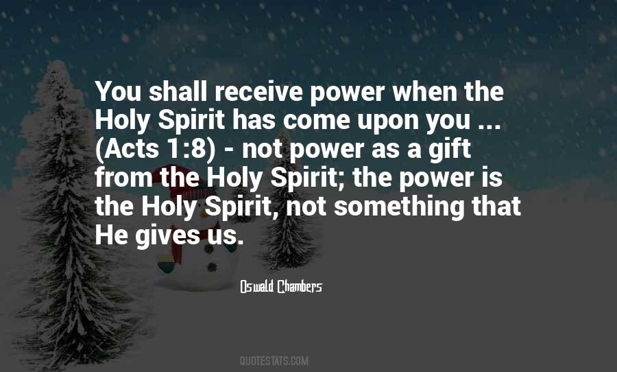 Quotes About The Holy Spirit #1238075