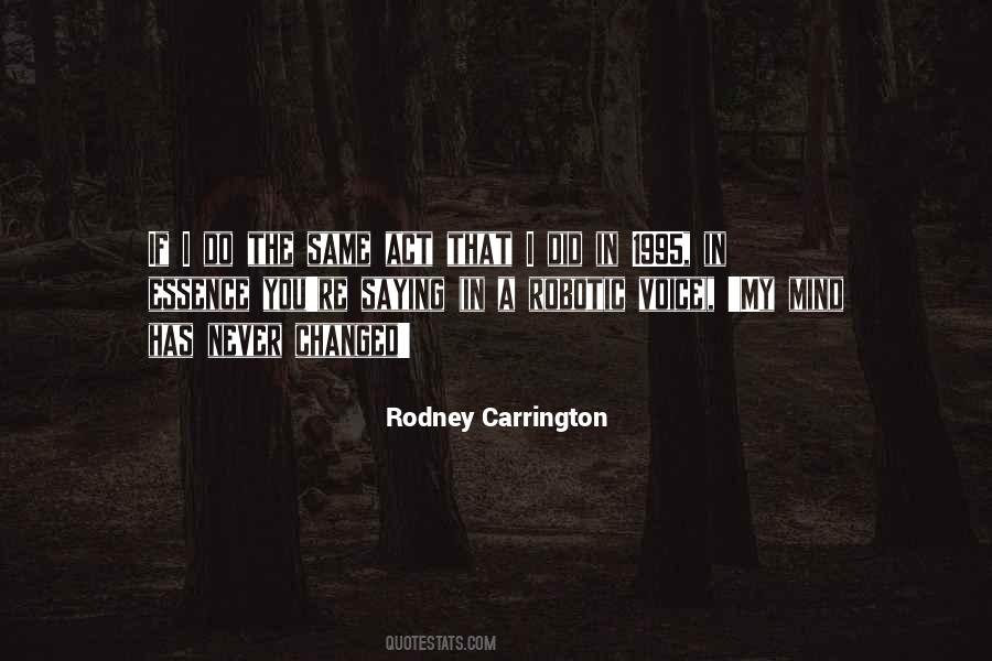 Carrington's Quotes #1236782