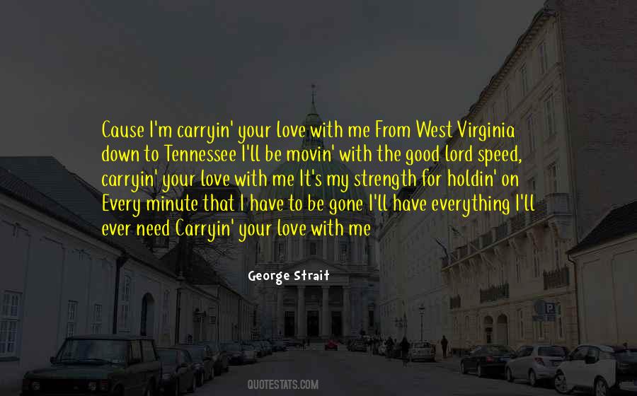 Carryin Quotes #513599