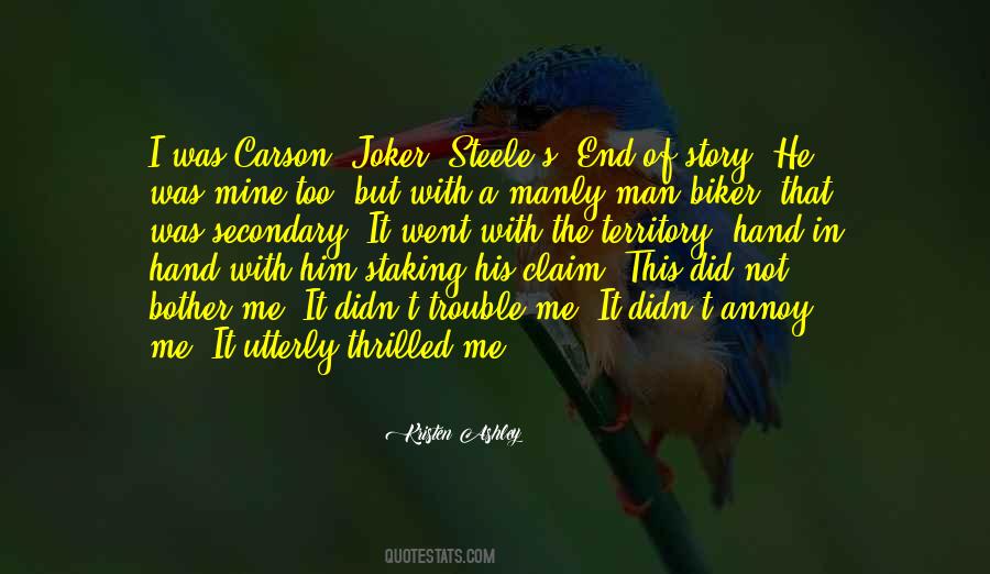 Carson's Quotes #597078