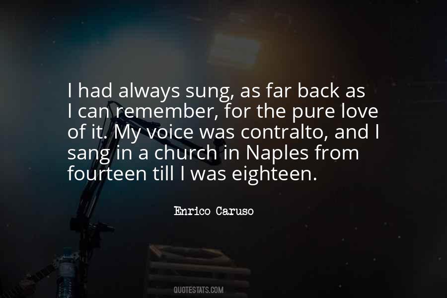 Caruso's Quotes #1040270