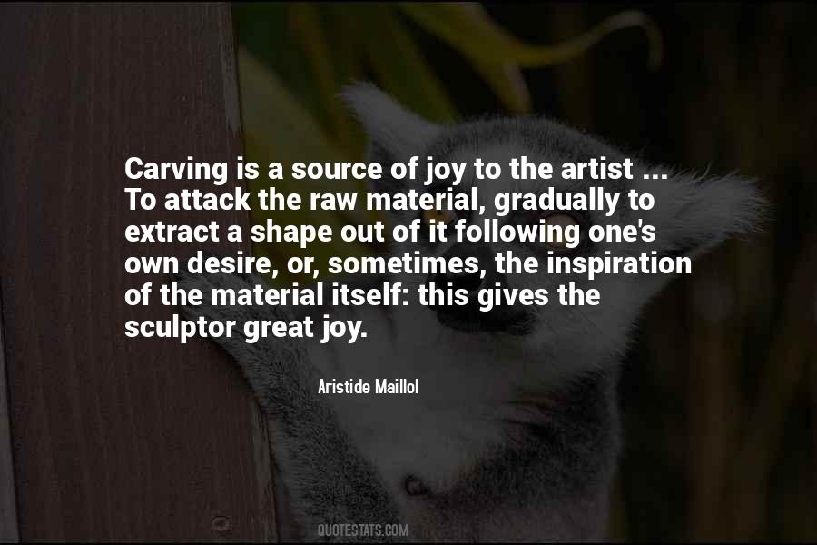 Carving's Quotes #947093