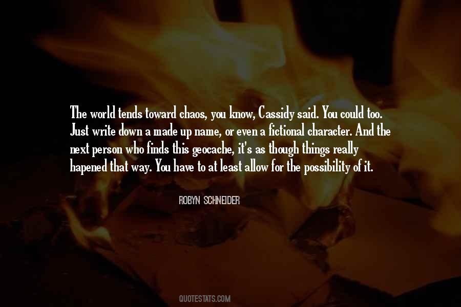 Cassidy's Quotes #1061207