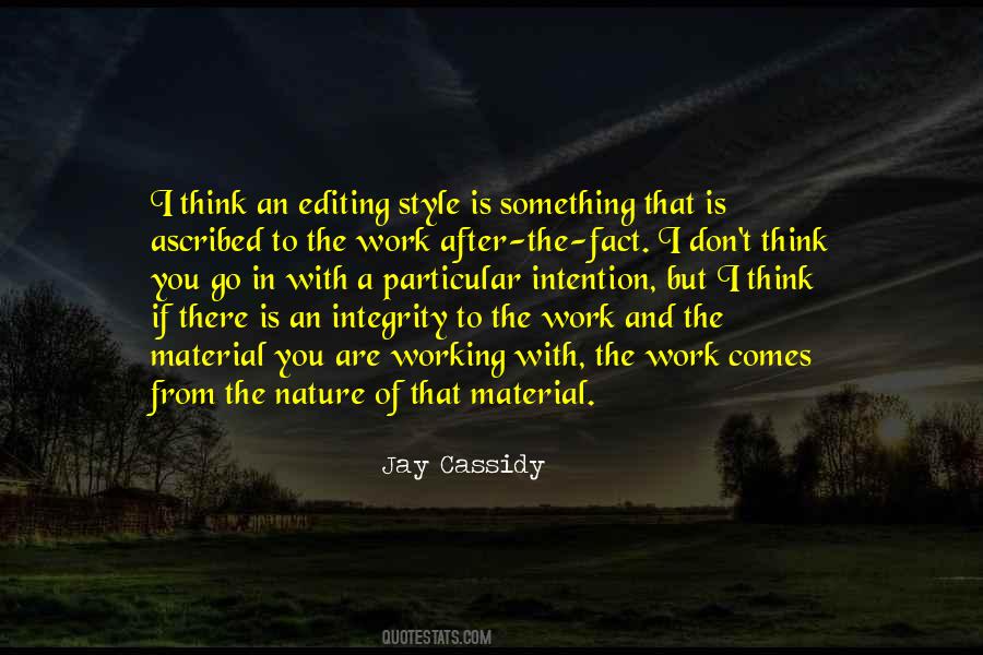 Cassidy's Quotes #119988