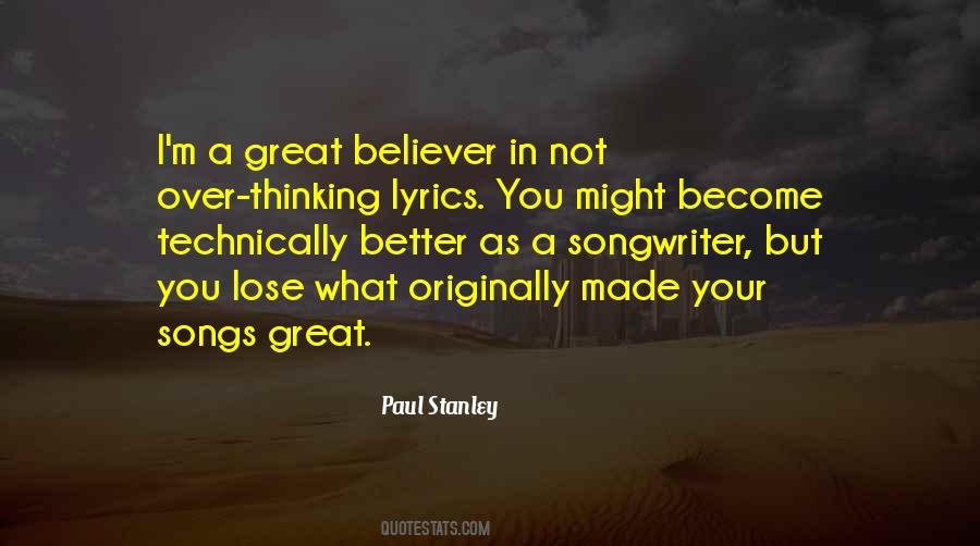 Quotes About Songs Lyrics #443699