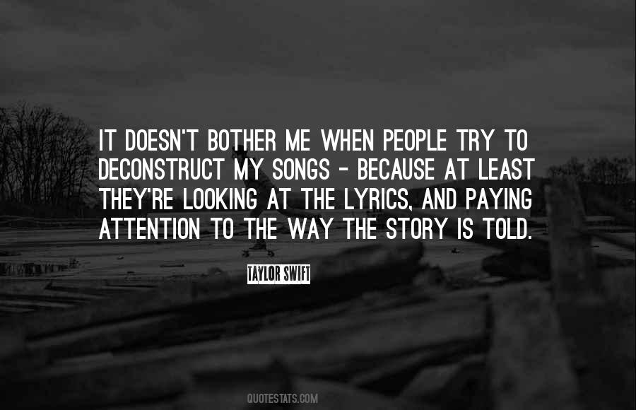 Quotes About Songs Lyrics #832682