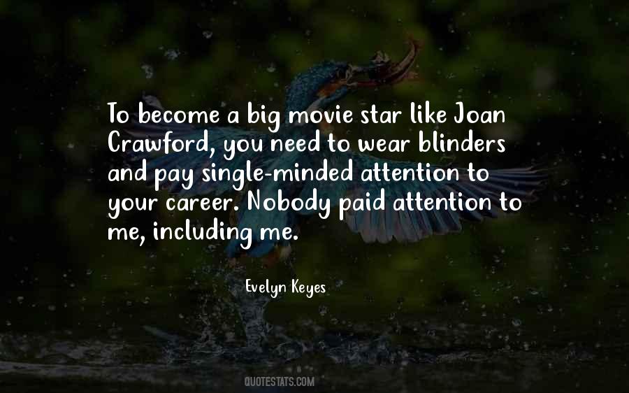 Quotes About Blinders #1070966