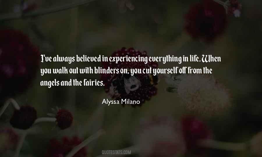 Quotes About Blinders #310502