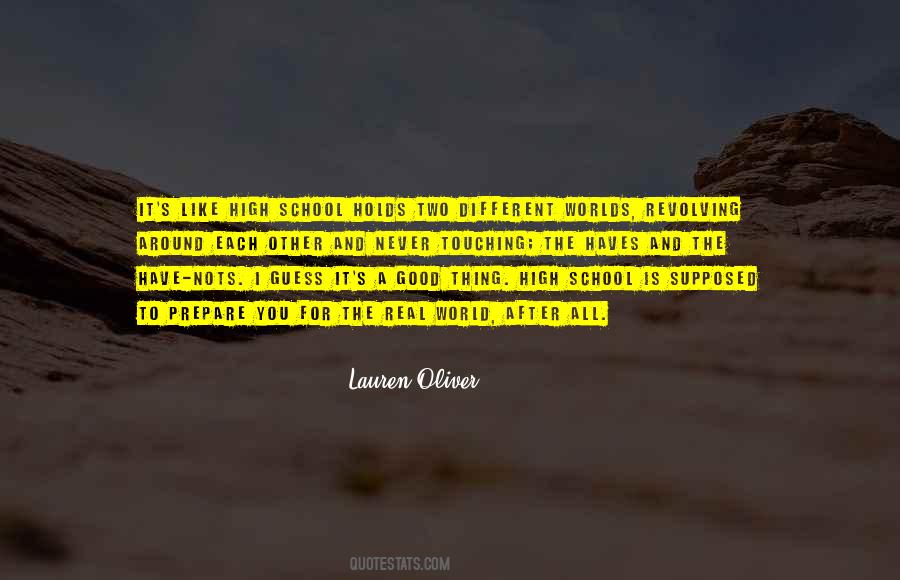 Quotes About The Real World #1282937