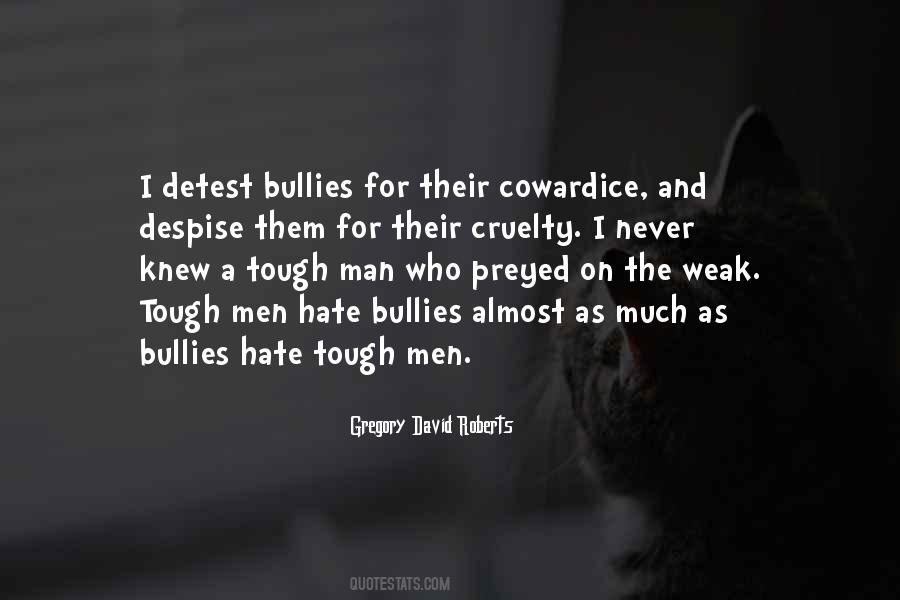 Quotes About Tough Man #190454