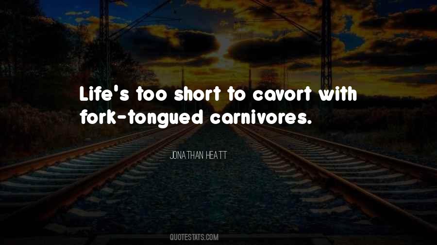 Cavort Quotes #1188324