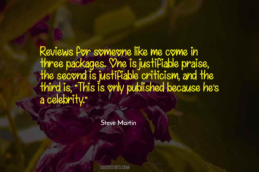 Quotes About Criticism And Praise #1820018