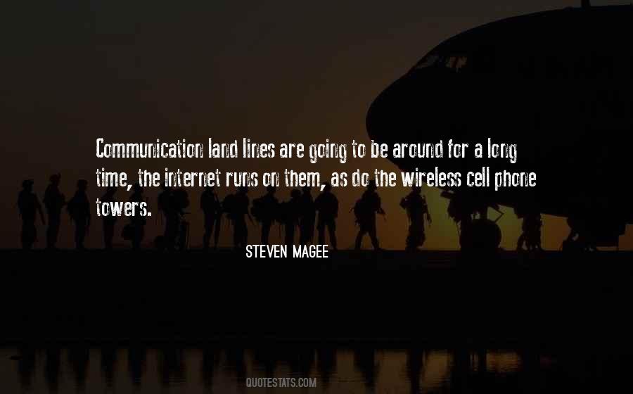 Quotes About Lines Of Communication #428447