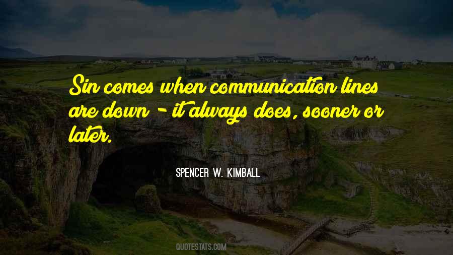 Quotes About Lines Of Communication #868