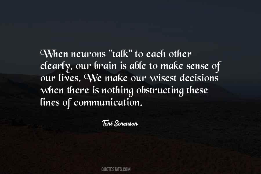 Quotes About Lines Of Communication #987137
