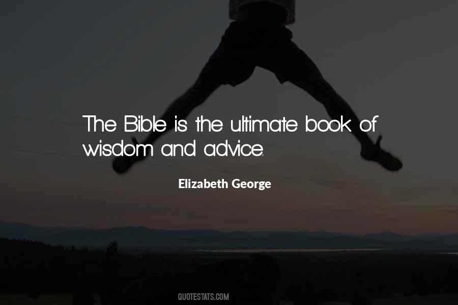 Quotes About Wisdom Bible #1501637